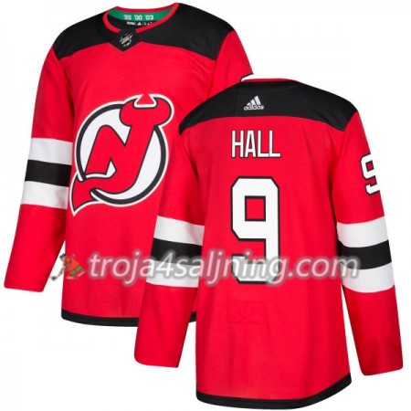 New Jersey Devils tröja Taylor Hall 9 Röd 2017-2018 Adidas Authentic - NHL Tröjor Herr New Jersey Devils tröja Taylor Hall 9 Röd 2017-2018 Adidas Authentic - NHL Tröjor Herr